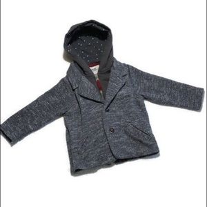 🔵 3/$30 | OshKosh Hooded Blazer Jacket | 2T